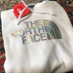 Holographic North Face Hoodie